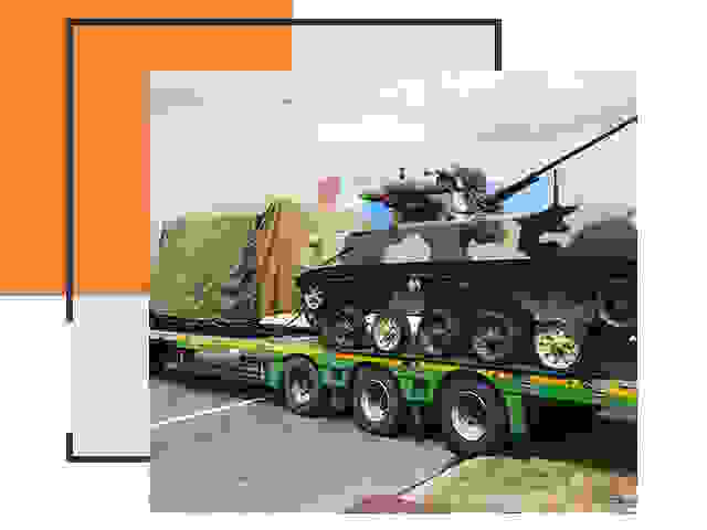 Перевозка военной техники в Заинске